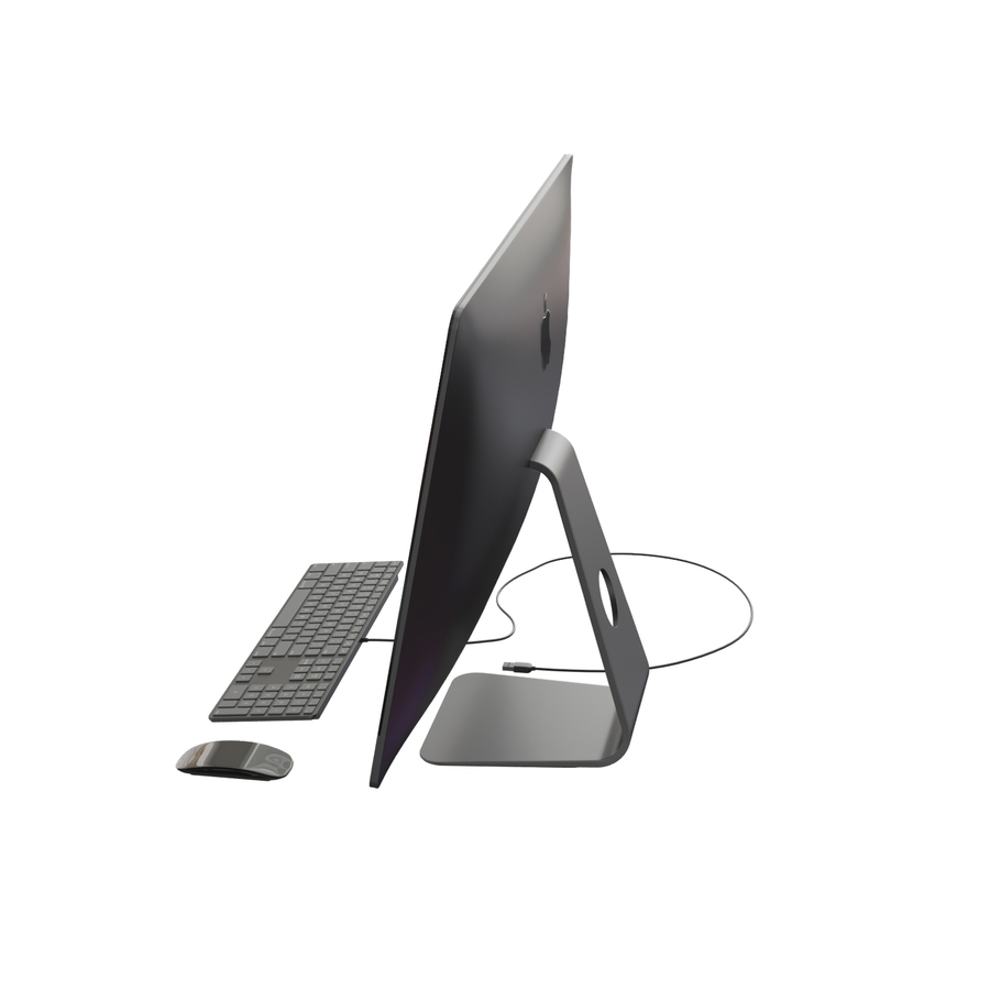 苹果iMac Pro 2020电脑3d模型插图1