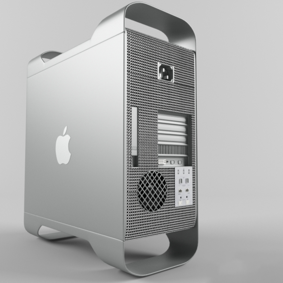 苹果Mac Pro主机电脑3d模型插图1