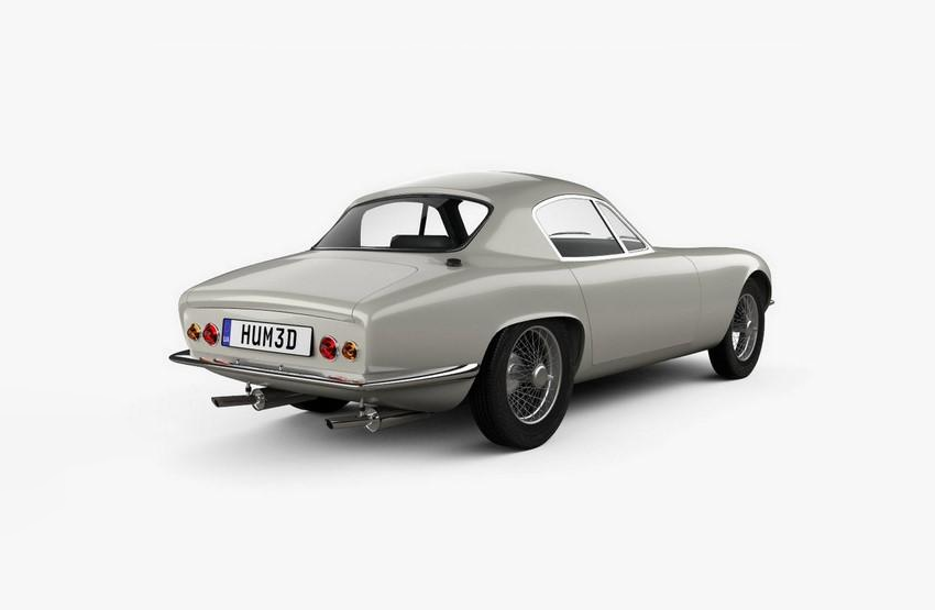 Lotus Elite (Mk1) (Type 14) 1957汽车模型插图