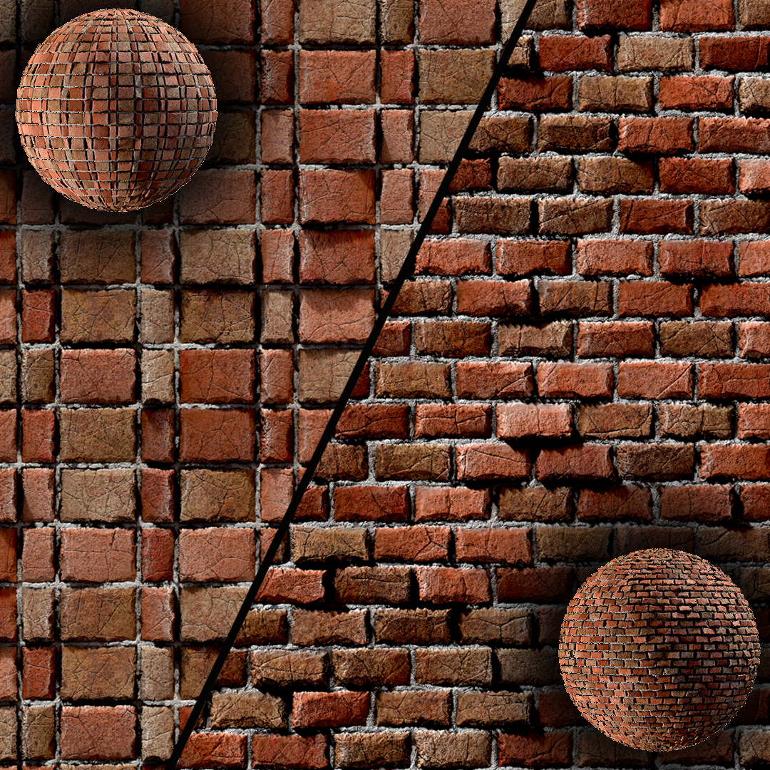 红砖墙砖墙壁高清材质贴图Brick-Collection-vol-01下载插图
