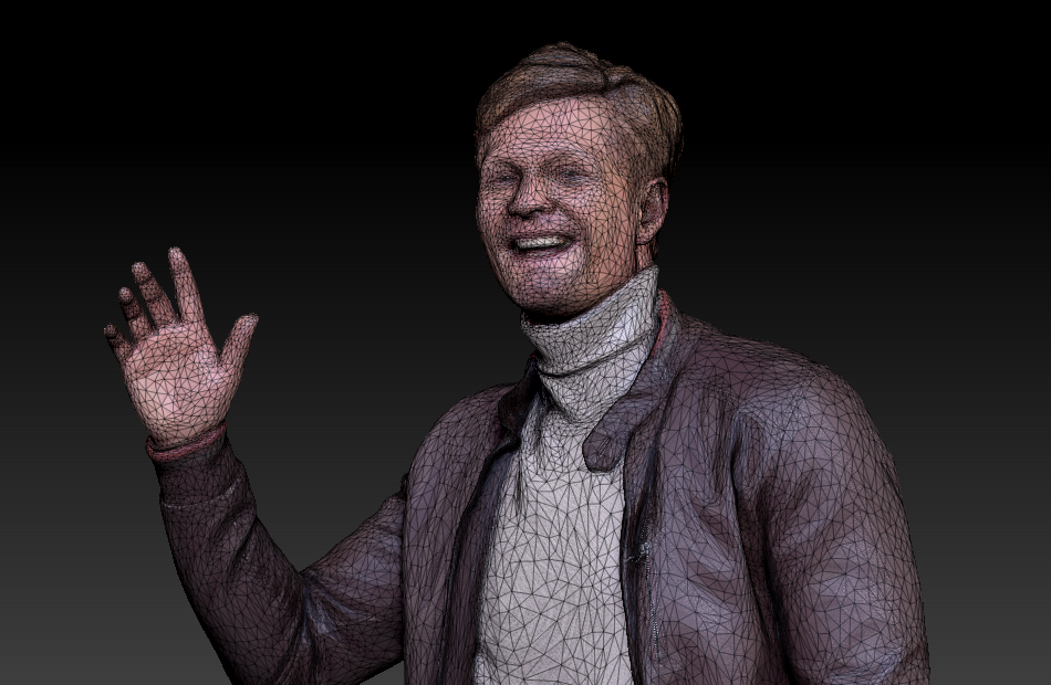 街上人物模型微笑的男人写实人物3d扫描模型下载插图4