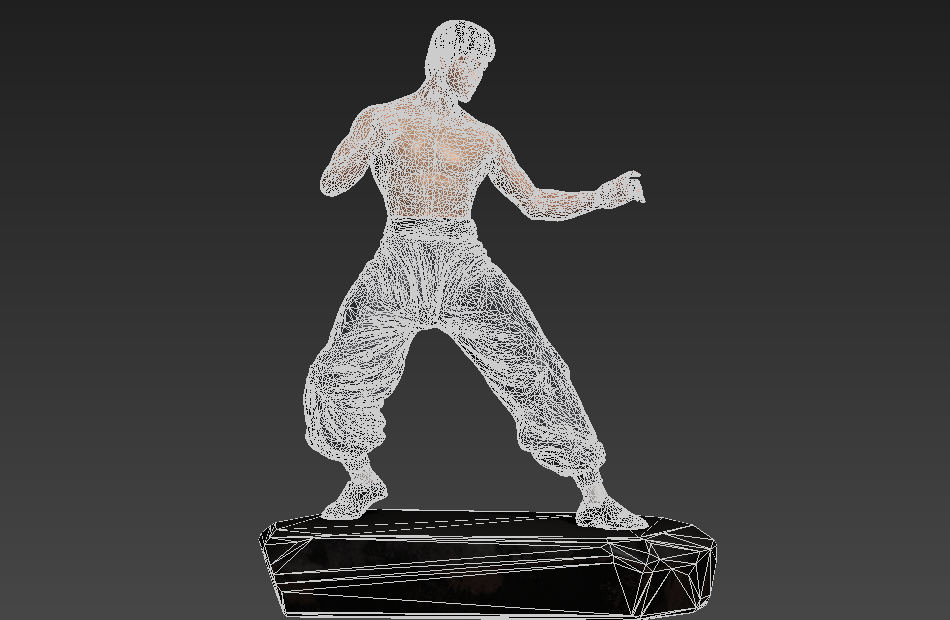 李小龙3D模型 Bruce Lee Dragon Fighter – 3D Model插图3