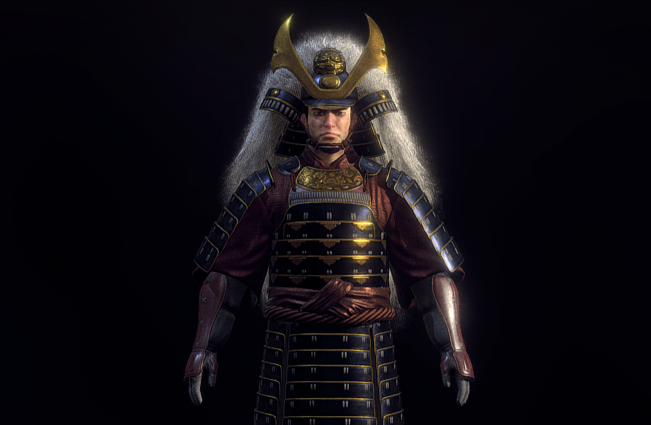 日本古代武士次世代高质量人物模型下载插图1