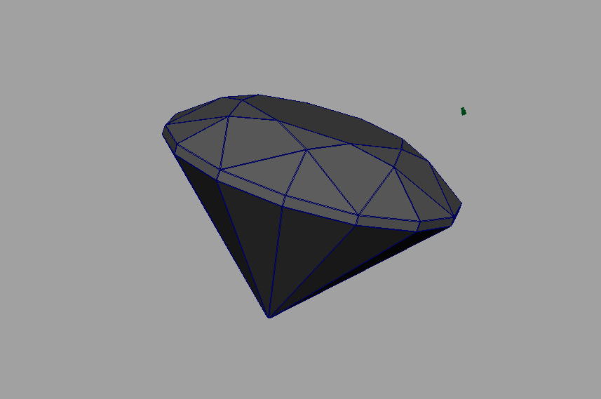 彩色钻石maya模型下载插图1