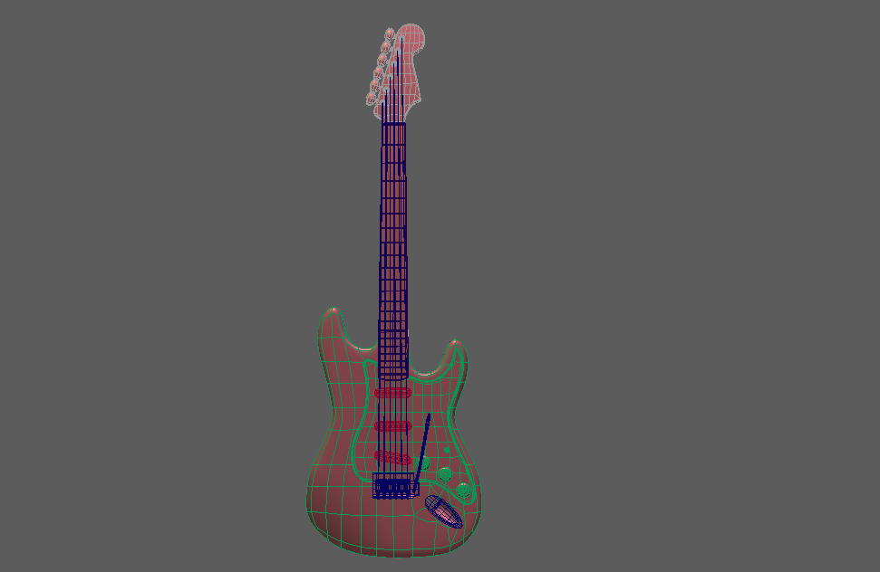 吉他Stratocaster_Project模型下载插图1