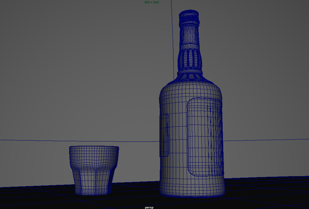 红酒酒瓶JACK DANIEL'S_tx_001maya模型下载插图1