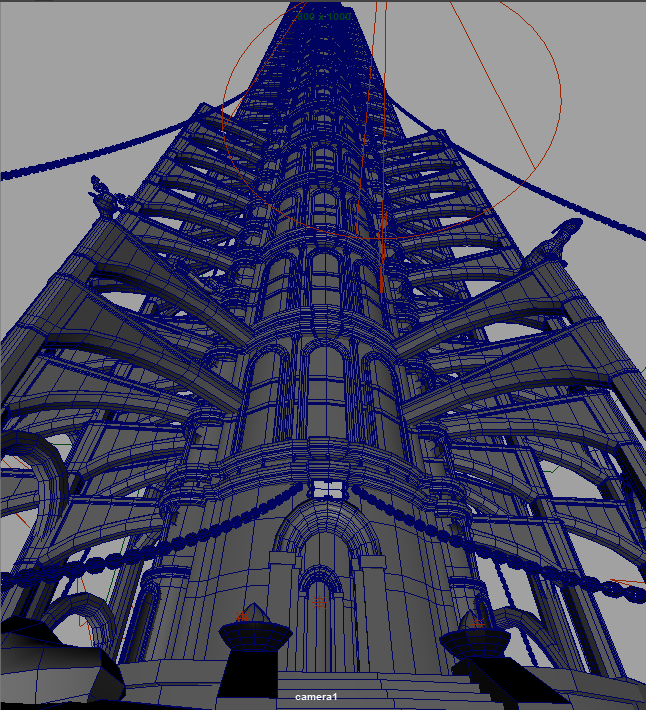 高塔建筑magic tower游戏场景模型下载插图1
