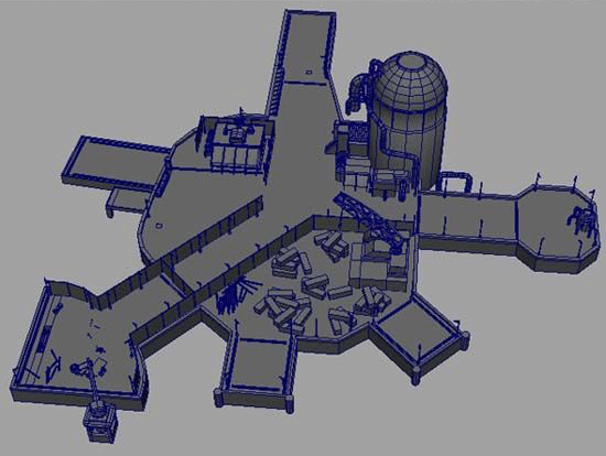 海边的码头MAYA模型_Matou场景模型下载插图1