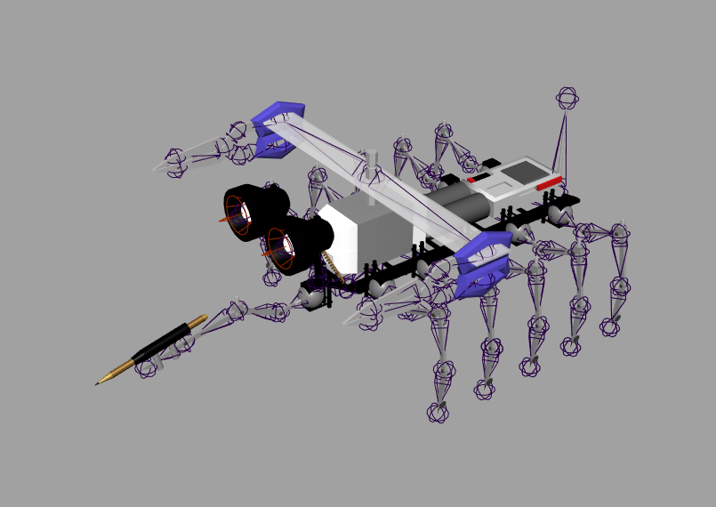 火星机器人Wastercopy绑定角色模型下载插图1