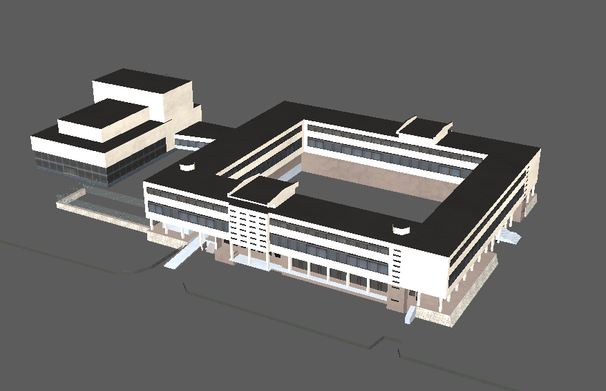 house_frunze_3_8_lod老旧的城市建筑办公楼模型下载插图