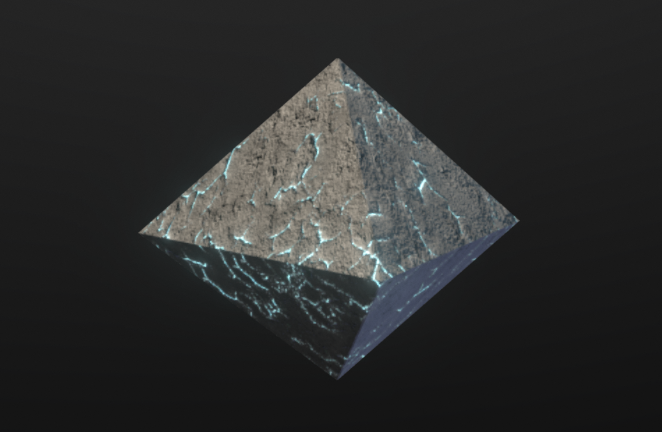 棱镜石 – 魔法能量石模型插图
