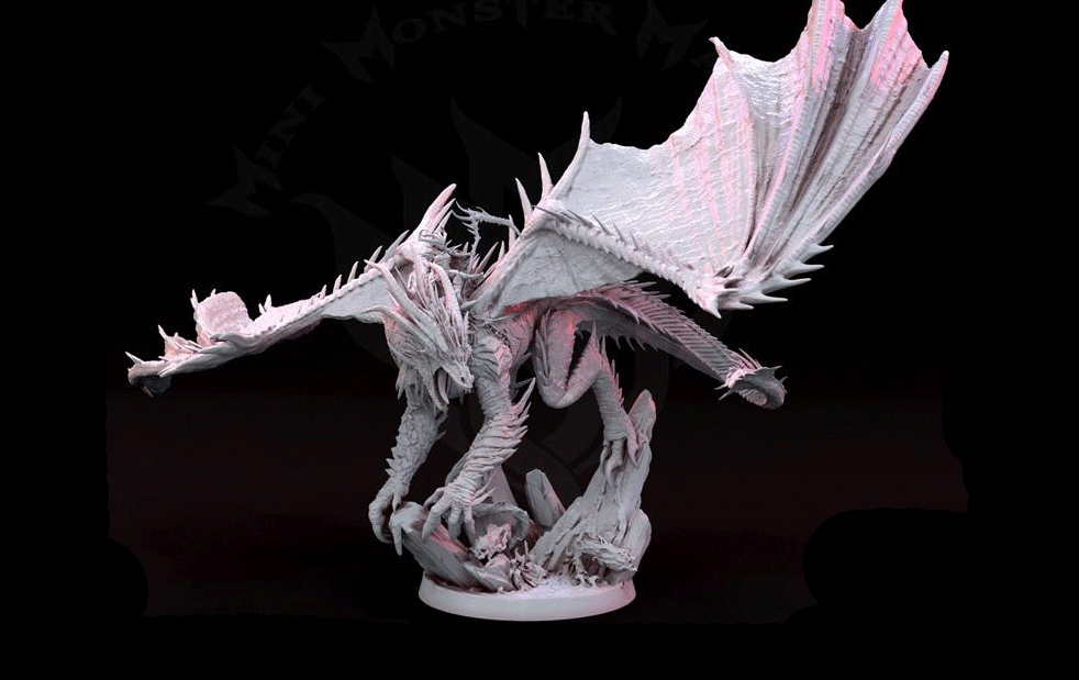 迷你怪物大混乱_3D-Print-Model_火龙3d打印模型下载插图
