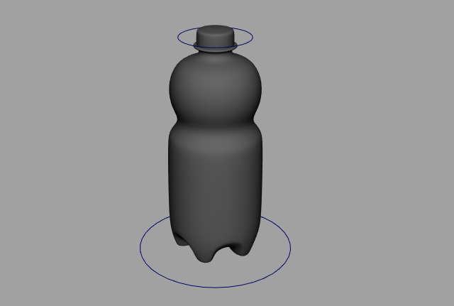 Bottle Water瓶装水maya绑定模型插图