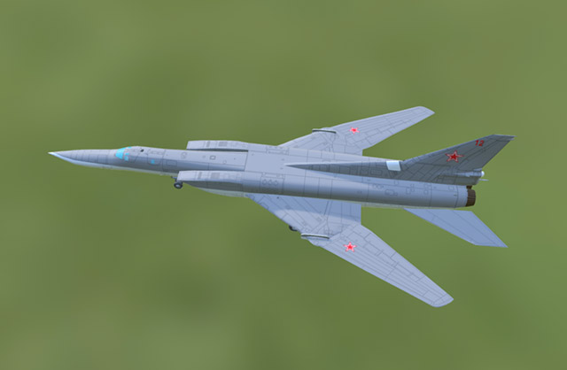 俄罗斯图TU26_轰炸机CG模型下载插图
