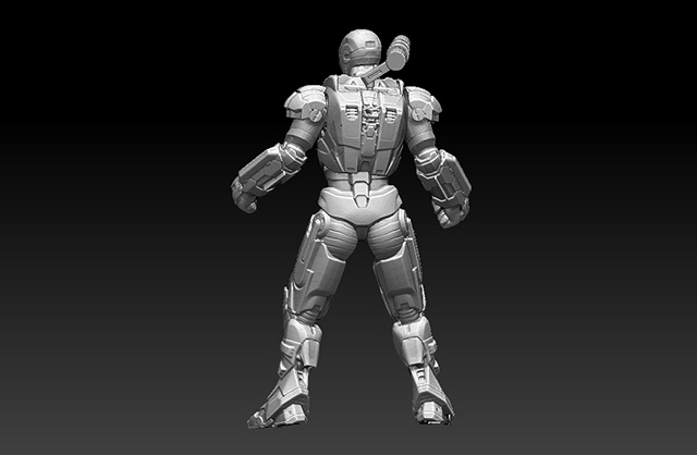 战争机器人 钢铁侠高质量3d打印模型下载插图1