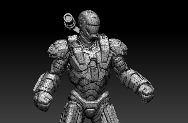 战争机器人 钢铁侠高质量3d打印模型下载插图2