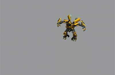大黄蜂变形金刚变身汽车人动画3d模型下载插图