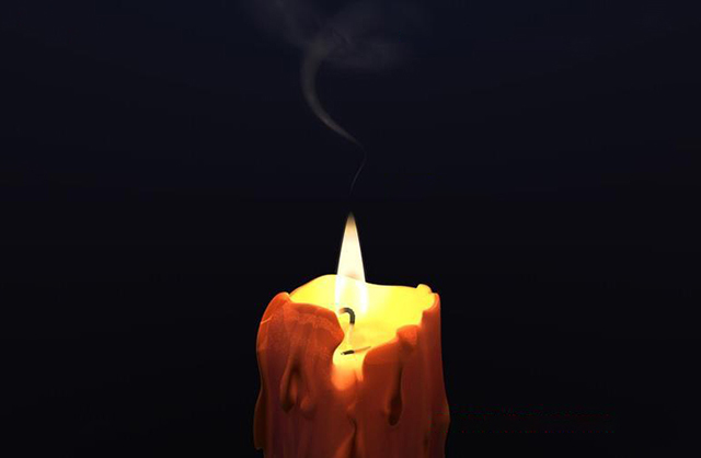 蜡烛 烛光 浪漫晚餐C4D模型插图
