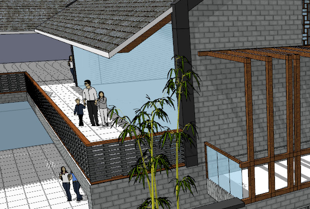 古城堡 仿古建筑 中式建筑 商业综合体sketchup模型插图1