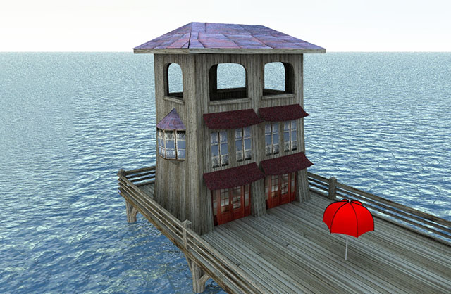 海滨别墅Beach House模型插图