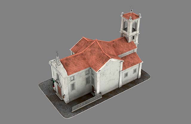 基督教教堂建筑3dmax模型插图2
