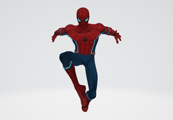 蜘蛛侠pose模型插图1