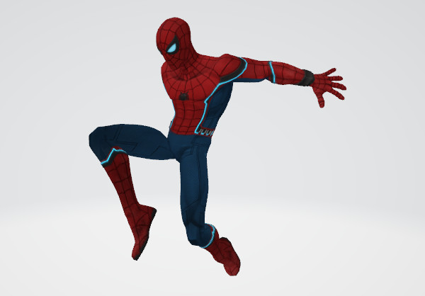 蜘蛛侠pose模型插图