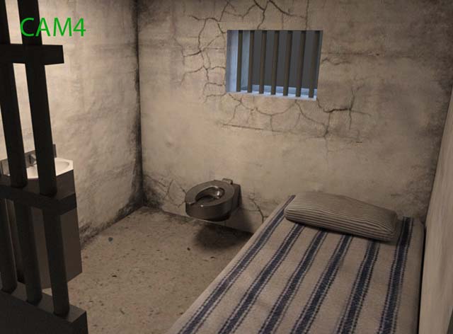 拘留室监狱Daz3D模型素材下载插图4