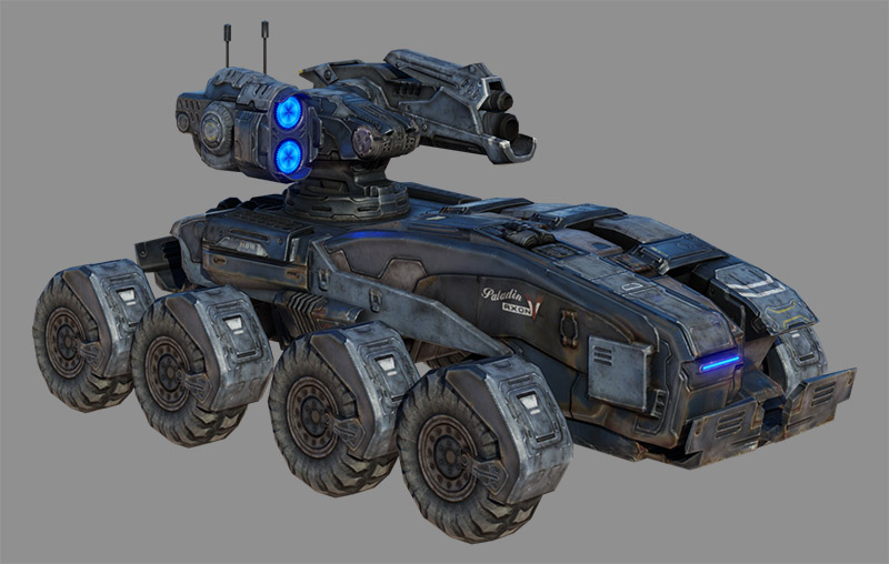激光炮弹装甲车补兵装甲坦克军事3d模型插图1