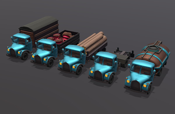 trucks-collection卡车系列模型插图
