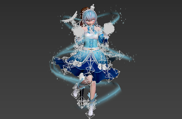 魔法少女冰雪公主少女百变美少女插图2