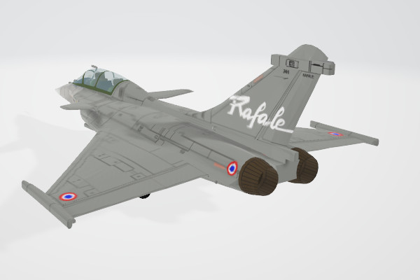 法国多用途战斗机阵风CG模型插图4