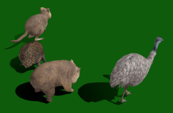google-3d-animals3D动物动画模型插图
