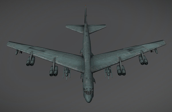 《空中冲突-越南》B-52轰炸机CG模型插图2