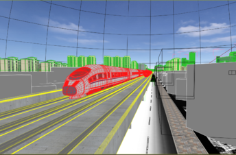 高铁 轻轨 动车 和谐号 复兴号3d模型插图2