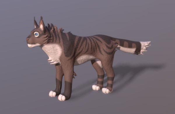 武士猫系列-猫-老虎-野狗-幻想生物，有绑定插图1