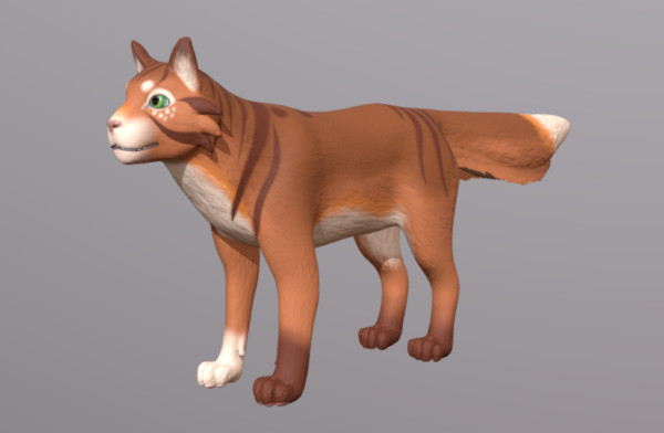 狼 狐狸 松鼠 blender动物模型下载插图
