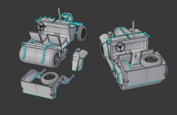 Gaz 67俄罗斯吉普车军车3d模型插图1