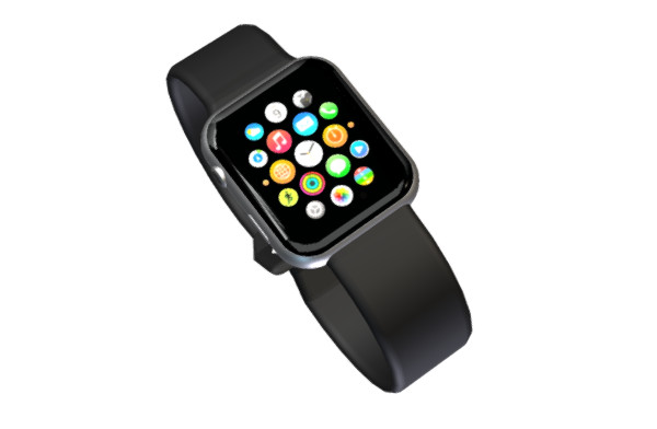 Apple Watch新款苹果手表3d模型插图