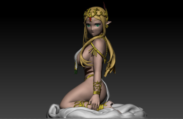 Venus维纳斯-爱与美的女神雕像3d打印模型插图1