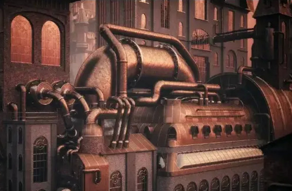 机械朋克欧式建筑Kitbash3d - Steampunk插图3