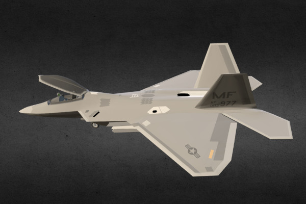 F-22战斗机CG模型下载插图1