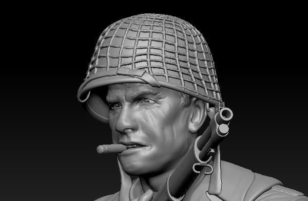 第二次世界大战美国士兵雪茄-3d打印插图4