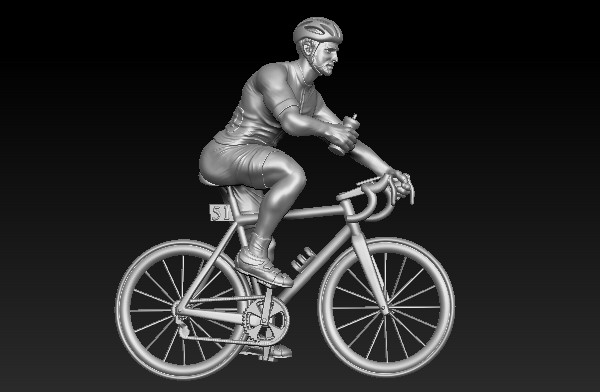 自行车手-3d打印插图