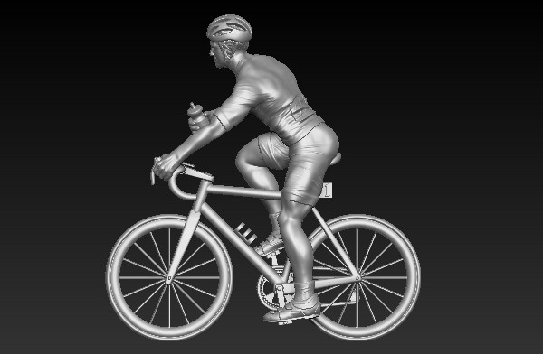 自行车手-3d打印插图2