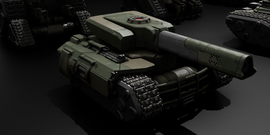 K048交通工具：坦克Kitbash3D-Vehicles：Tanks插图6