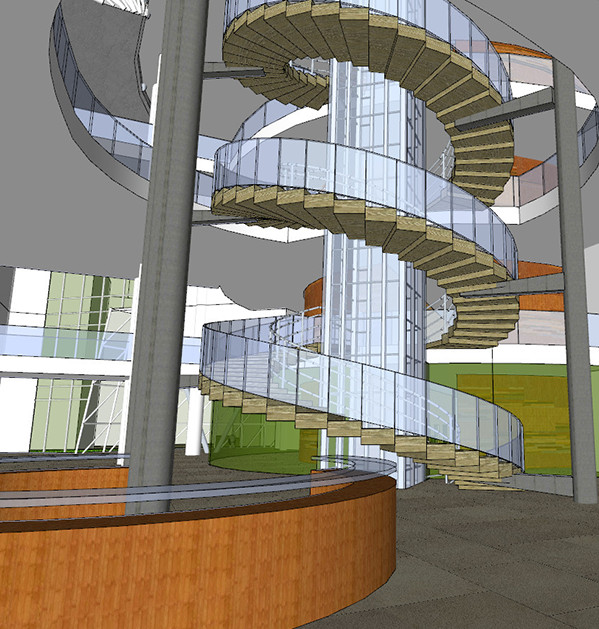 商业中心及高层住宅sketchUp模型插图2