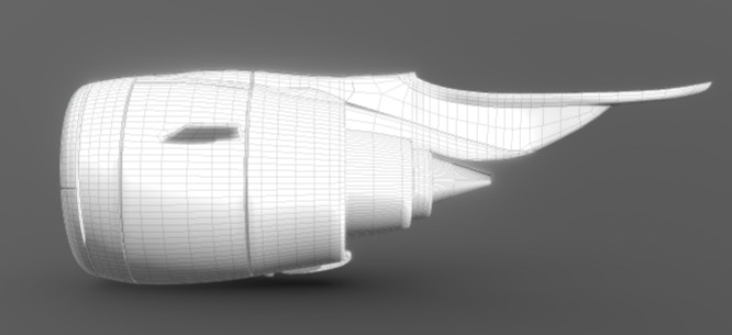 用于 3D 打印的喷气发动机引擎插图1