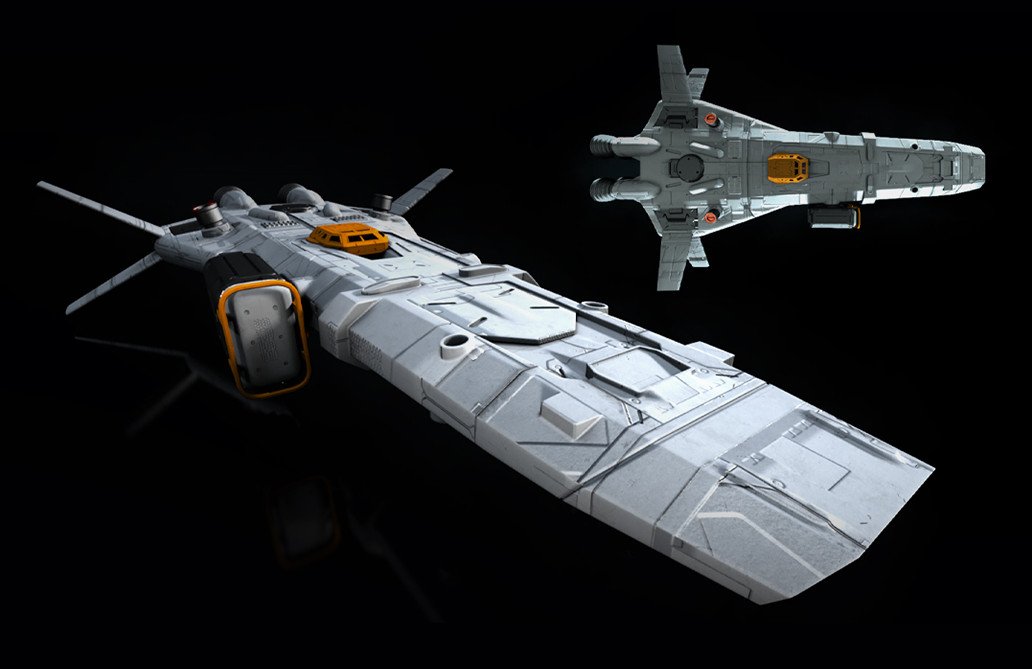 K041交通工具：宇宙飞船3d模型Kitbash3D-Vehicles：Spaceships插图7