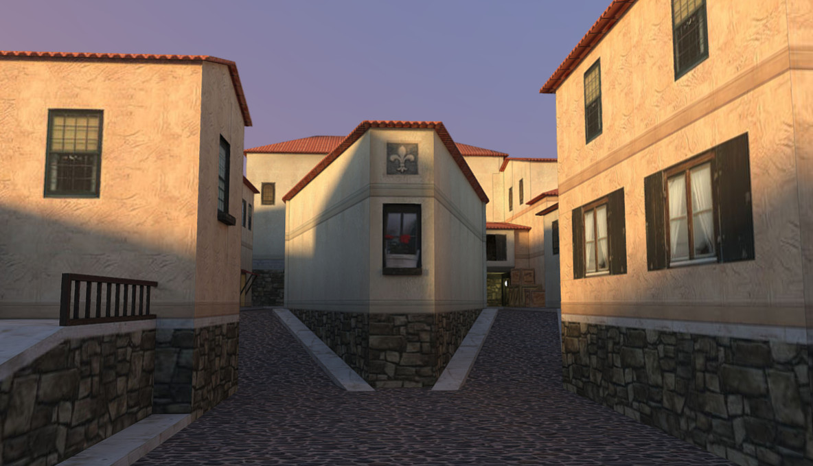 住宅区cs游戏地图场景fbx模型下载插图